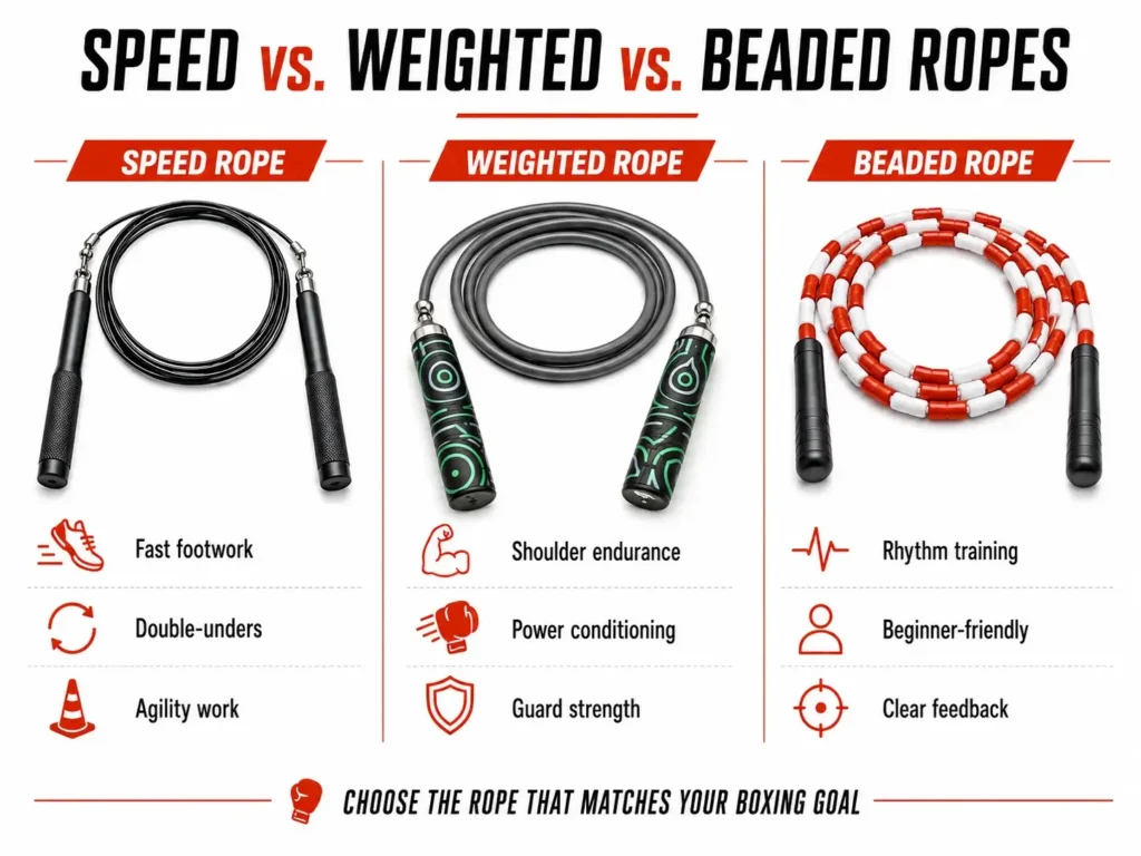 Speed vs. Weighted vs. Beaded Ropes