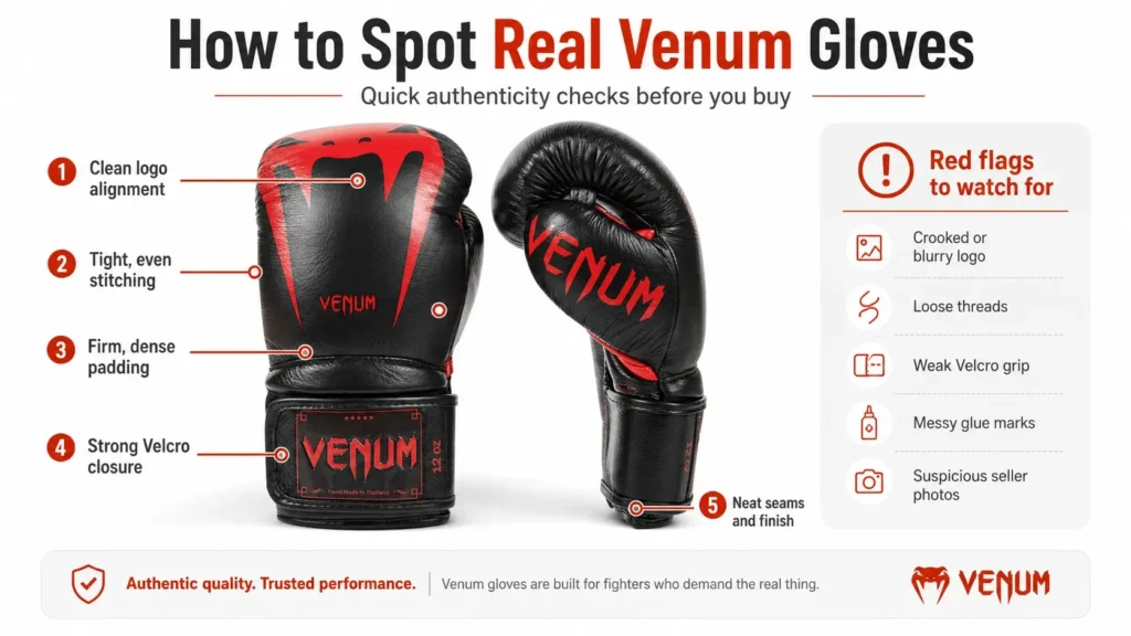 How to Spot Fake Venum Gloves