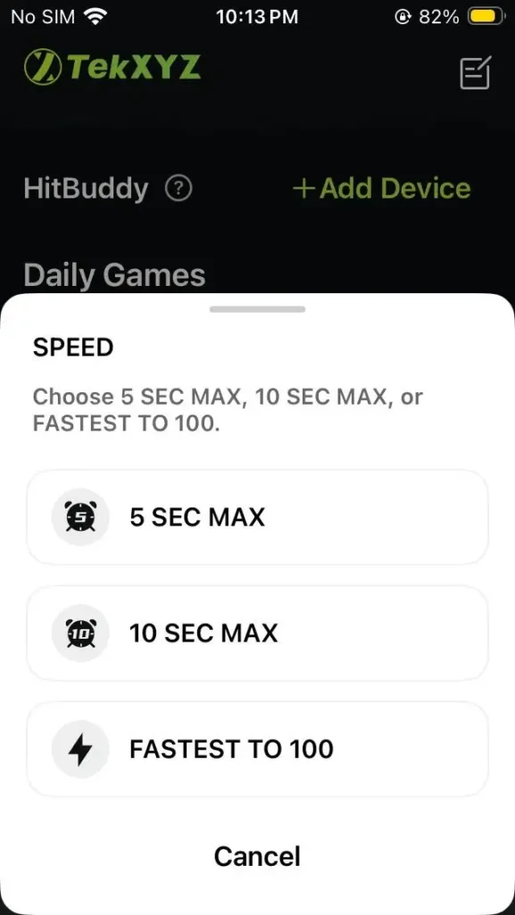 14. speed mode