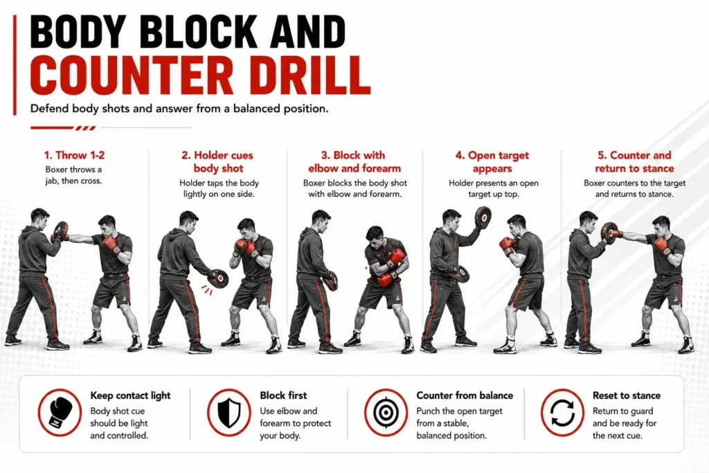 Body Block and Counter Drill