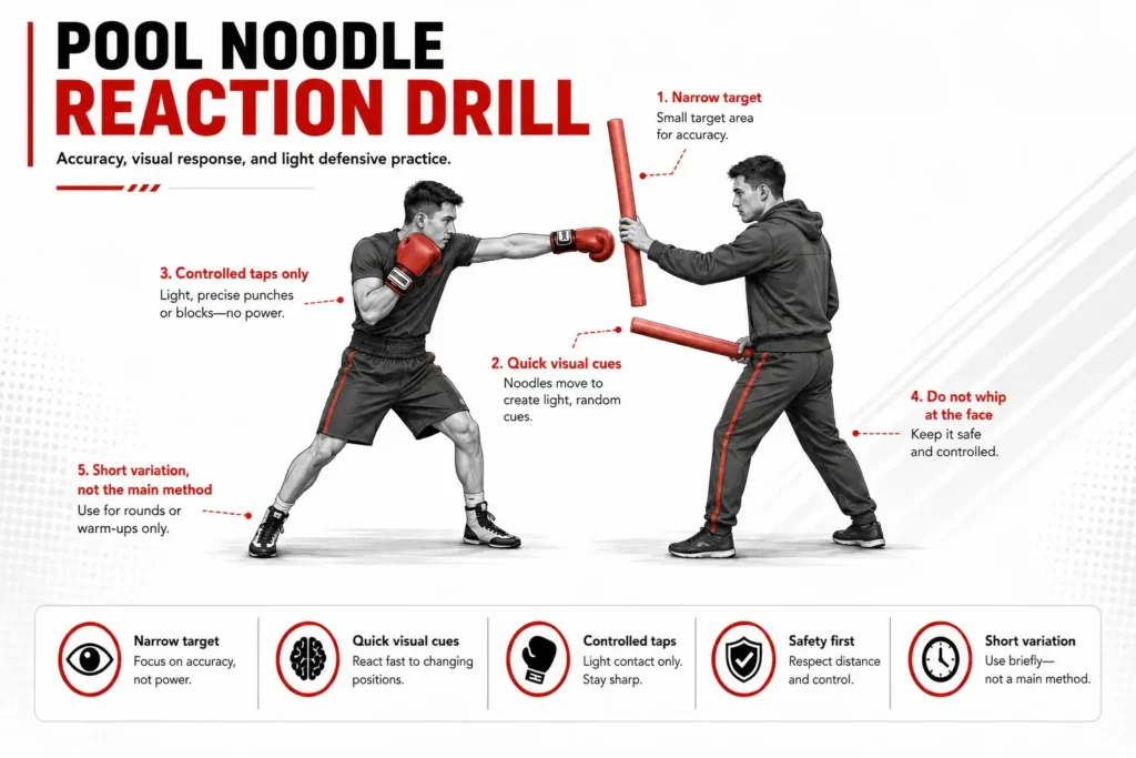 Pool Noodle Reaction Drill