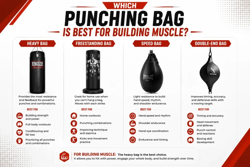 Which Punching Bag Is Best for Building Muscle