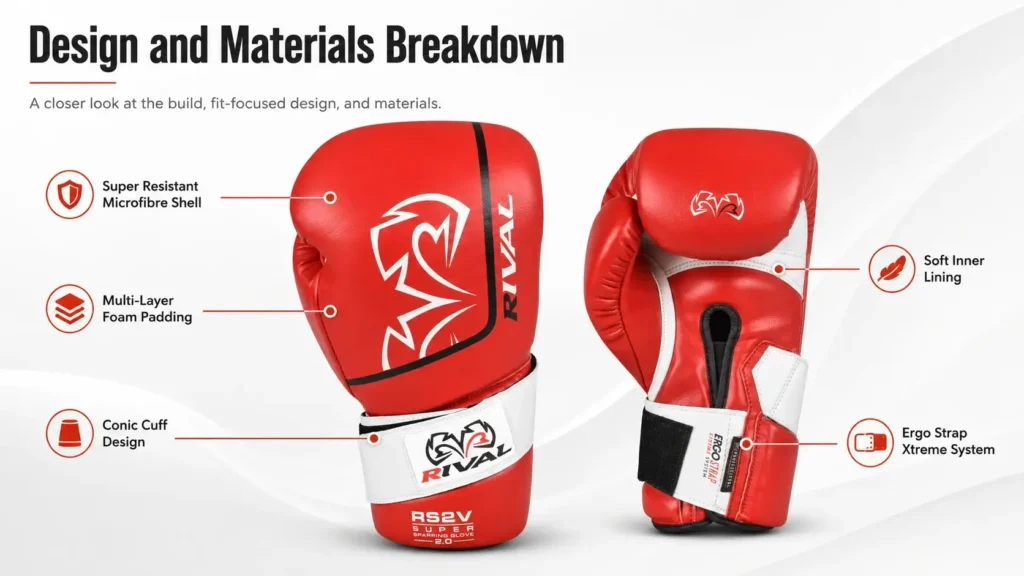 design and material breakdown rival rsv2