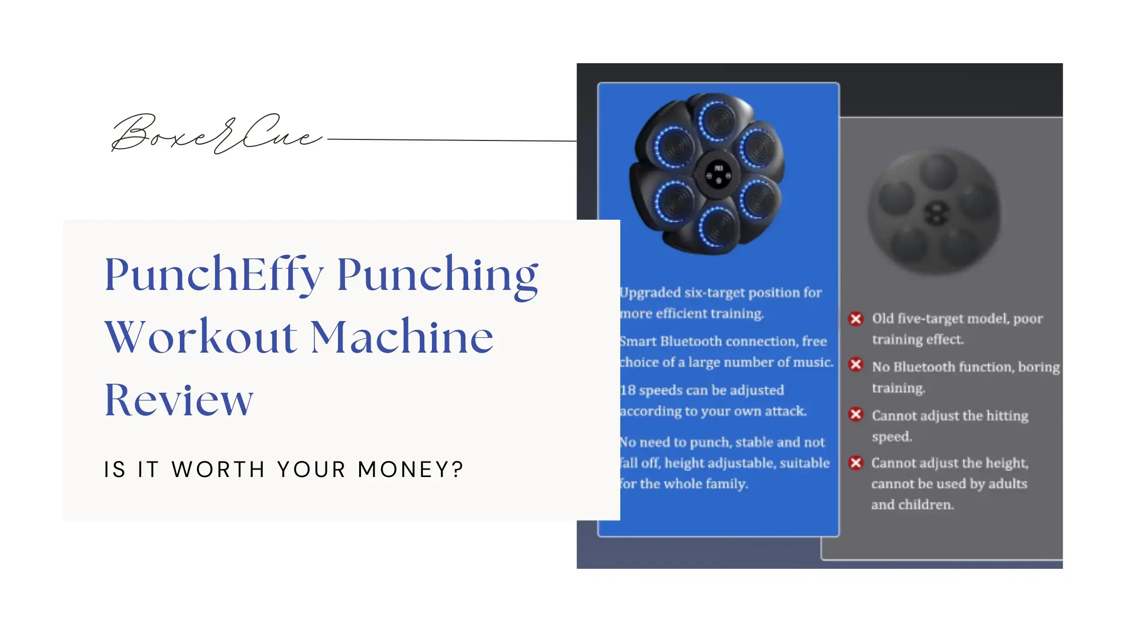 Puncheffy Music Boxing Machine