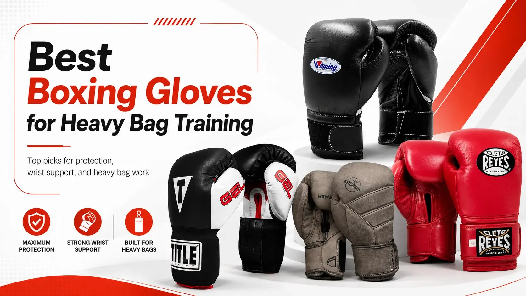 Best Boxing Gloves for Heavy Bag