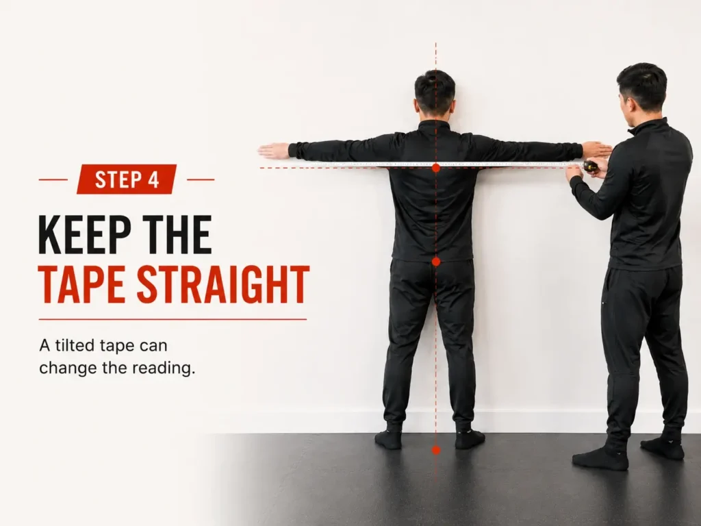 Keep the tape straight